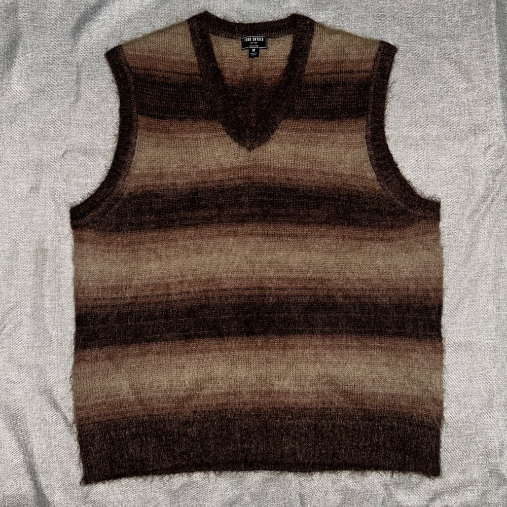 Todd Snyder Mohair Sweater Vest